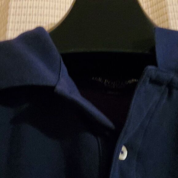 USPOLO ASSN PERFORMANCE PIQUE MEN SHIRT BLACK 2XL - Picture 3 of 8